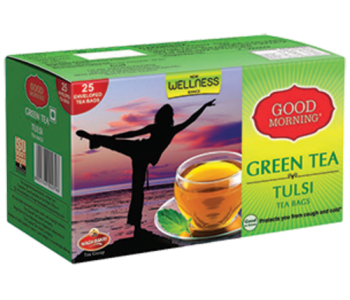 WAGH BAKRI TULSI GREEN TEA BAG 25 PC